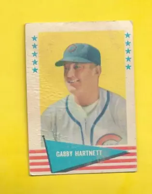 1961 Fleer Gabby Hartnett #41 Chicago  Cubs GOOD FREE SHIPPING • $1.99