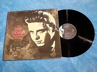 Eddie Cochran. Memorial Album. Lbs83009. Stereo. Liberty.a2 B2. Vg+/vg. • £18