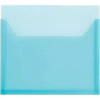 Martha Stewart Home Office Adhesive Wall Pocket 8  X 7-1/4  Small Poly Blue • $6.92