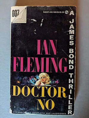 Doctor No By Ian Fleming  Paperback James Bond A Signet 50c Book  • $5