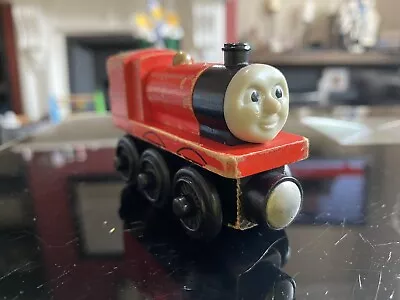 James Wooden Train (learning Curve Thomas) • £5