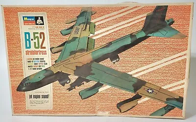 Vintage 1968  B-52 Stratofortress 1/72 Scale Monogram Model Pa215 • $189