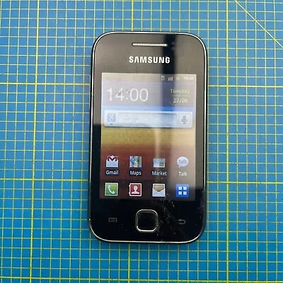 Samsung Galaxy Y Young GT-S5360 - Black & Orange (Unlocked) Smartphone Mobile • £10.99