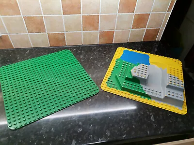 £29.79 • Buy 2x Lego Duplo Base Plate & 3d Enclosure 24 X 24 Stud Board Pond Slide 2295