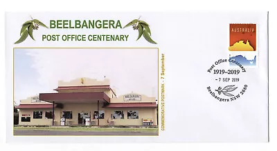 Post Office Centenary Beelbangera Pmk Souvenir Envelope • $9