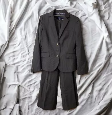 J Crew Italian Wool Suit Set Blazer Jacket Women’s Favorite Fit Pants 2 Piece • $65
