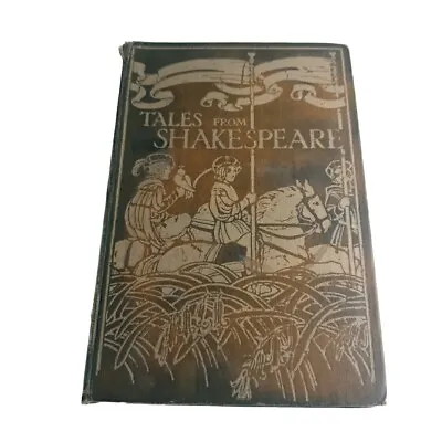 Tales From Shakespeare Charles Mary Lamb Pre-1910 Hardback Book • £25