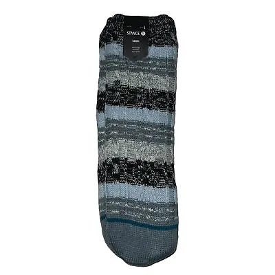 Stance Jalama Slipper Winter Time Cozy Warm Crew Socks Men's Size Large 9-12 NWT • $20
