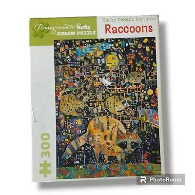 Pomegranate Kids Kathy Dezarn Beynette Puzzle-The Raccoons-300 Pc-Complete • $18.99