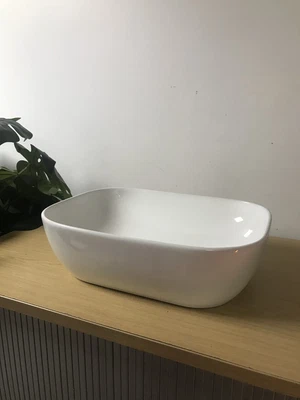 £44.99 • Buy Basin Sink Vessel Sit On Flat Mount Countertop Mounted Bathroom 500 BC503