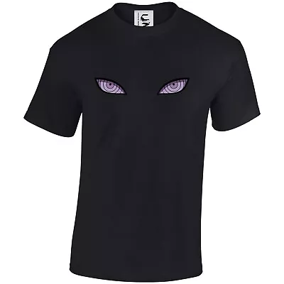 Anime Naruto Pain Rinnegan Purple Eyes Japanese T-shirt Adults Teens & Kid Sizes • £9.99