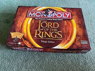 NEW Monopoly Lord Of The Rings Trilogy Edition Board Game 2003 Hasbro • £35