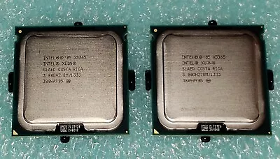 Matching Pair Intel Xeon X5365 CPU Quad-Core 3.0 GHz 8M 1333MHz SLAED Processor • $299.99