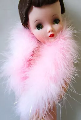 19  Pink Marabou Boa  ~ Real Feather Stole ~  Shown On Cissy • $9