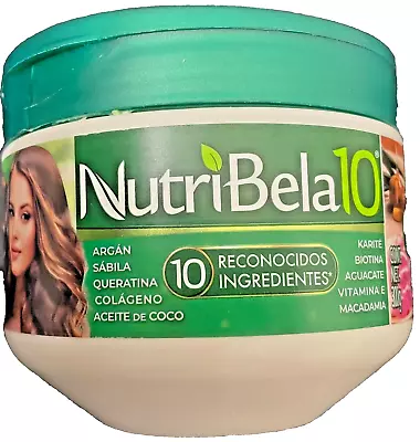 Nutribela 10 Ingredientes Mascarilla/restauracion/ Repair Hair Mask • $14.99