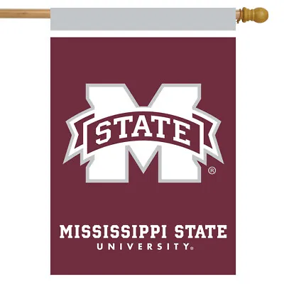 Mississippi State Bulldogs House Flag NCAA Licensed 28  X 40  Briarwood Lane • $22.99