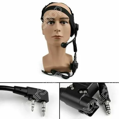 5x HD-02 Z-Tactical Bowman Elite II Headset U94 PTT For Kenwood BaoFeng Radio UK • £91.18