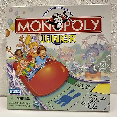 Monopoly Jr Junior Vintage Board Game Parker Brothers Hasbro 1996 Complete. • $13.99