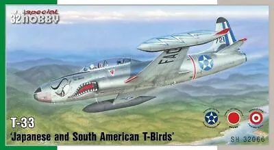 1/32 Special Hobby T-33  'Japanese And South American T-Birds' • $72.15