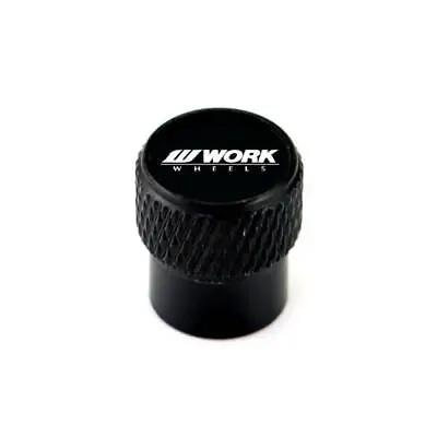 $15.99 • Buy Work Wheels Laser Engraved On Black Aluminum Tire Valve Caps Total 5 Caps