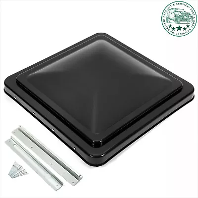 Black 14  X 14  Replacement Roof Vent Cover Camper RV Trailer Ventline New • $14.72