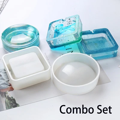 £5 • Buy Silicone Ashtray DIY Mold Resin Jewelry Making Mould Casting Epoxy Craft Tool