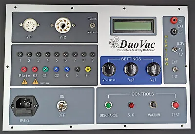 $335 • Buy Digital Vacuum Tube Tester KIT, Duokit 2 With The Front Panel