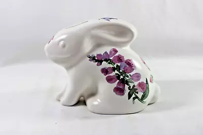 Pfaltzgraff Cape May Bunny Rabbit Piggy Bank • $18.95