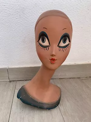 Vintage Mannequin Head Bust Twiggy • $300