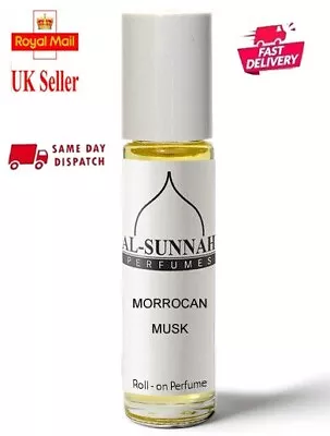 Moroccan Musk Al Sunnah Attars Perfume Oils Designer Fragrance Gift • £4.49