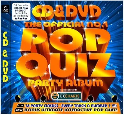 Various Artists - The Official No.1 Pop Quiz Party ... - Various Artists CD C8VG • £4.49