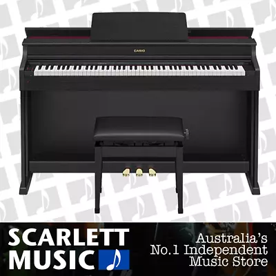 Casio AP-470 Celviano Digital Piano Black - W/ Bench ** AP-460 UPDATE ** • $2287.95