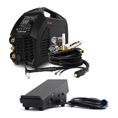 UNIMIG Razor Digital Pulse ACDC 200 Amp Inverter TIG Welder + Foot Control • $2199