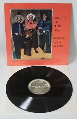 £9.99 • Buy Riders In The Sky ‎– Weeds And Water - 1983 US Vinyl LP - Rounder 1038 - NM