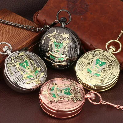 Classical Playing Song Musical Quartz Pocket Watch For Men Women Harry Theme • $17.09