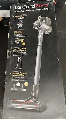 *MINT* LG CordZero A9 400W Cordless Stick Vacuum Cleaner - Matte Grey (A907GMS) • $219