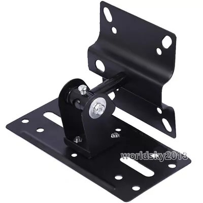 1pcs Universal Wall Ceiling Speaker Wall Mount Bracket Tilt Side Clamping Hanger • $14.98