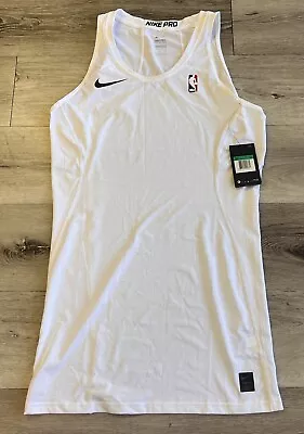 NBA Team Player Issued Nike Pro HyperCool Tank Top Size XL Tall  (880804-100) • $100