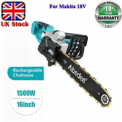 NEW For Makita DUC353Z 18V/36V Li-ion Twin Cordless Brushless Chainsaw 16'' • £95.99