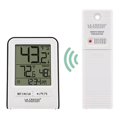 $24.95 • Buy 308-1409WT La Crosse Technology Wireless Thermometer Weather Station TX141-BV3