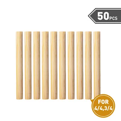 NAOMI 50PCS Acoustic Violin Sound Post Spruce Soundpost For 4/4 3/4 1/2 1/4 1/8 • $13.99