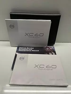 Volvo Xc60 Twin Engine Owners Pack Handbook / Manual + Wallet 2017~2022 (2017) • $37.83