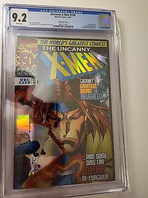 Uncanny X-Men #350 CGC 9.2 WP Prism Cover 1997 • $24.95