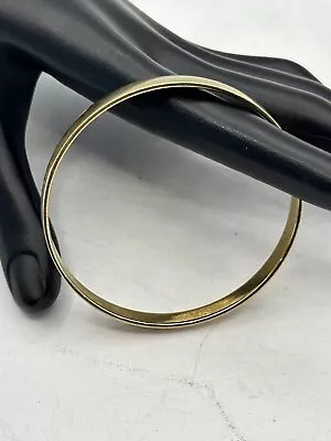 J Crew Bangle Vintage Gold Tone Bracelet • $12