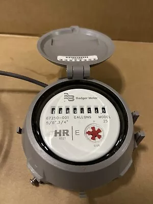 Badger HR-E Water Meter Register High Resolution Model 25 For 5/8x3/4 Meter ILC • $49.99