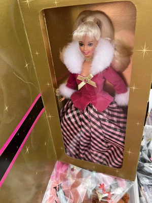 $14.99 • Buy Barbie Winter Rhapsody Avon Special Edition Collectors Blonde Doll 1996 - 16873