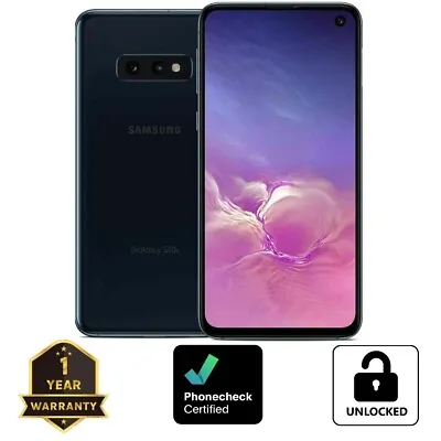 Samsung Galaxy S10e SM-G970U - 128GB - Prism Black (Unlocked) Smartphone • $119.95
