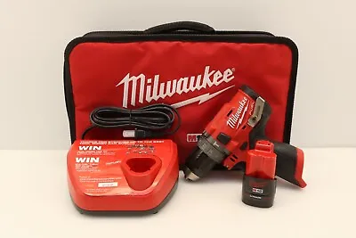 Milwaukee 2504-20 Hammer Drill-driver W/ M12 2.0AH Battery & Charger • $81.56