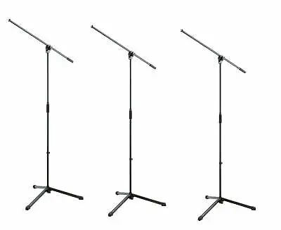 3 K&M Microphone Tripod Boom Stand 35 -63  -  25400 • $137.99