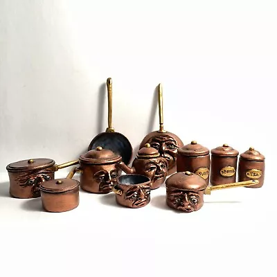 Miniatures/Haunted/OOAK/1:12 Scale/Artist/Haunted Pots & Pans Lot! • $50